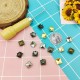 Solid brass pyramid ‌claw nail‌‌, 100pc/lot