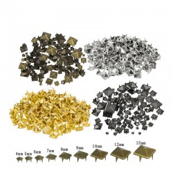 Solid brass pyramid ‌claw nail‌‌, 100pc/lot