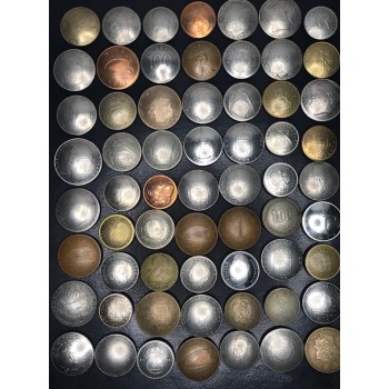Handmade real coin concho buttons 10pc/lot