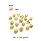 Round decorative surface claw nail, 100pc/lot