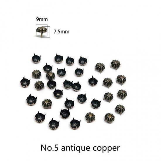 Round decorative surface claw nail, 100pc/lot