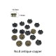Round decorative surface claw nail, 100pc/lot