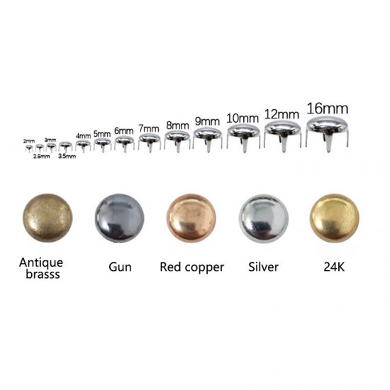 Round plain surface claw nail, 100pc/lot
