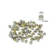 Round zircon‌ claw nail, 100pc/lot