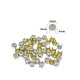 Round zircon‌ claw nail, 100pc/lot