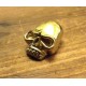 Copper Skull button- wallet Accessory - Key Hook- Leathercraft Supplies- Leather craft Ornament