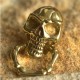 Concho button - Copper Skull button- wallet Accessory - Key Hook- Leathercraft Supplies- Leather craft Ornament Concho button - Copper Skull button- wallet Accessory - Key Hook- Leathercraft Supplies- Leather craft Ornament