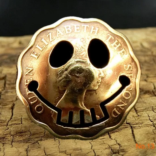 Concho button, concho