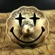 Free shipping Emotion smile face concho