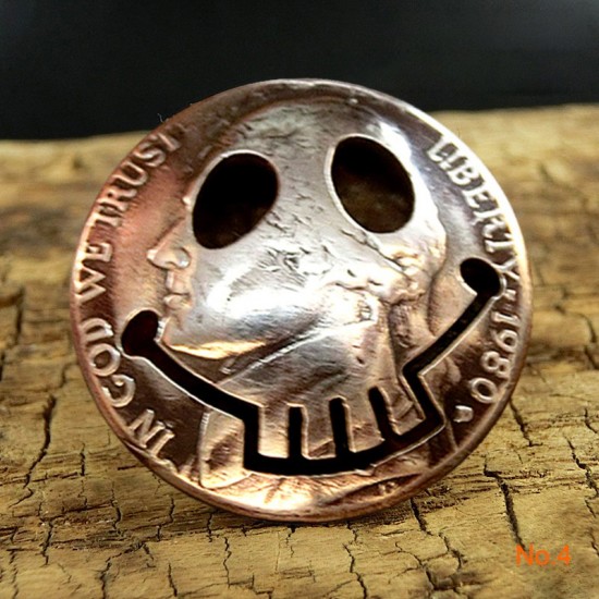 Free shipping Emotion smile face concho