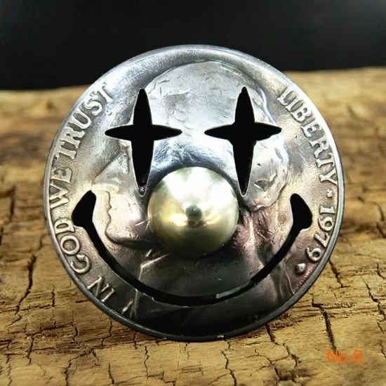 Concho button, concho