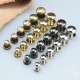 Solid brass stud, with screw, 4 colours, 30pc/lot