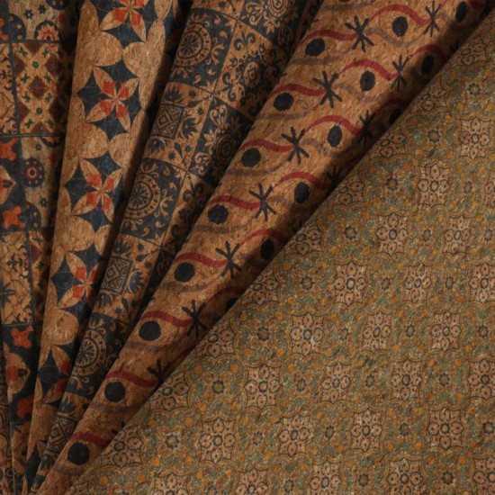 Cork fabric, soft lumber fabric, stiffener
