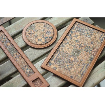 Cork fabric, soft lumber fabric, stiffener