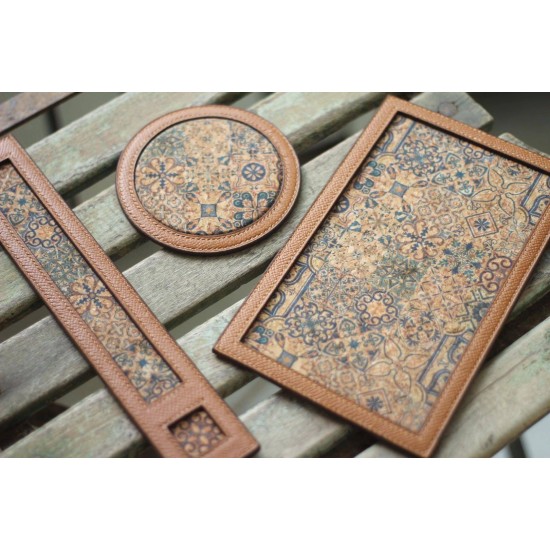 Cork fabric, soft lumber fabric, stiffener