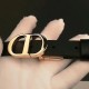 High quality solid brass 21mm Christian Dior women waist belt buckle