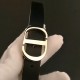 High quality solid brass 21mm Christian Dior women waist belt buckle