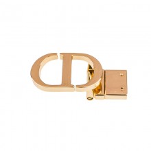 High quality solid brass 21mm Christian Dior women waist belt buckle
