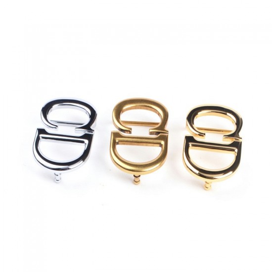 High quality solid brass 25mm, 30mm Christian Dior waist belt buckle