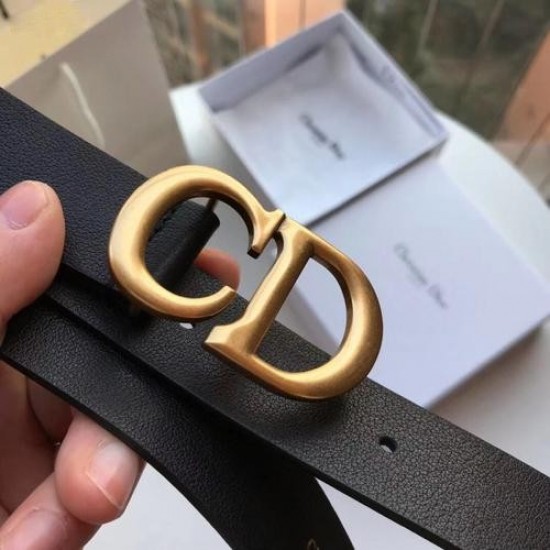 High quality solid brass 25mm, 30mm Christian Dior waist belt buckle