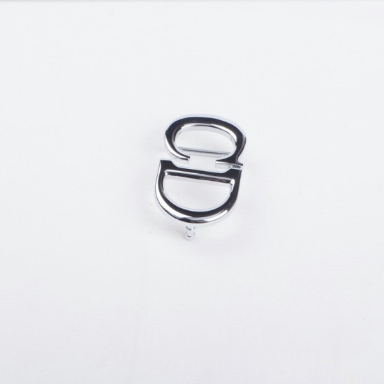High quality solid brass 25mm, 30mm Christian Dior waist belt buckle