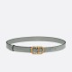 High quality solid brass 25mm, 30mm Christian Dior waist belt buckle