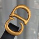 High quality solid brass 25mm, 30mm Christian Dior waist belt buckle