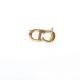 High quality solid brass 25mm, 30mm Christian Dior waist belt buckle