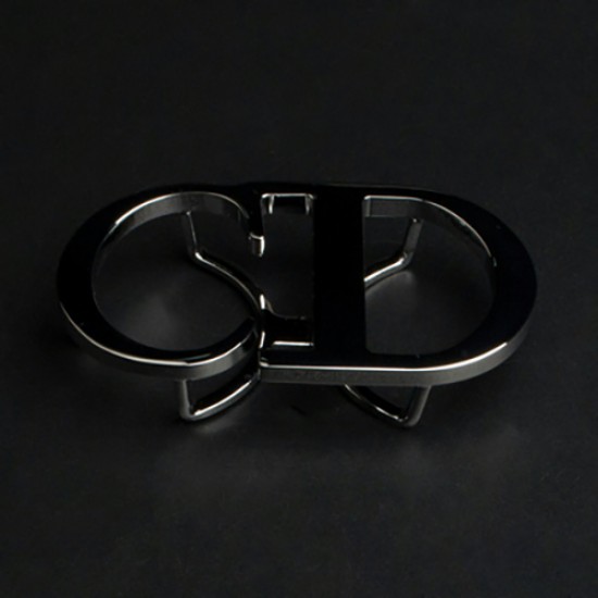 High quality solid brass 35mm Christian Dior waist belt buckle No.1