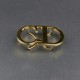 High quality solid brass 35mm Christian Dior waist belt buckle No.1