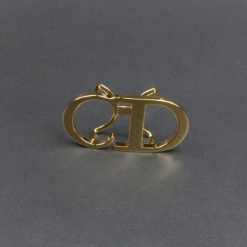 High quality solid brass 35mm Christian Dior waist belt buckle No.1