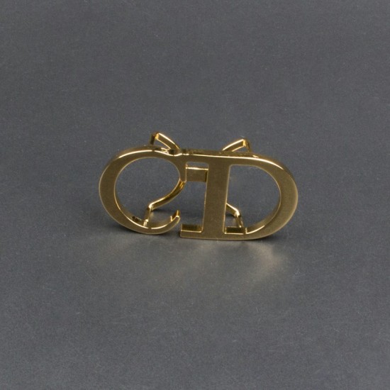 High quality solid brass 35mm Christian Dior waist belt buckle No.1