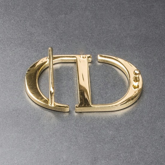 High quality solid brass 35mm Christian Dior waist belt buckle No.2
