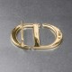 High quality solid brass 35mm Christian Dior waist belt buckle No.2