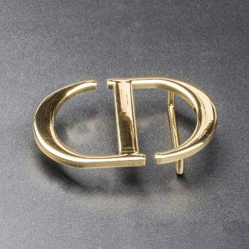 High quality solid brass 35mm Christian Dior waist belt buckle No.2