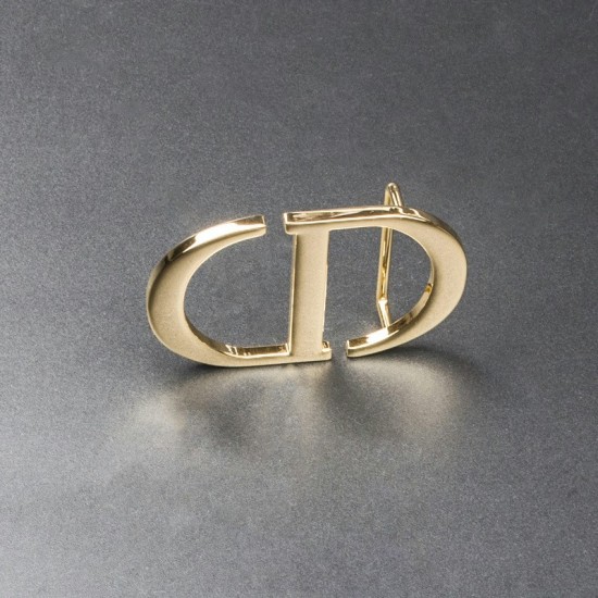 High quality solid brass 35mm Christian Dior waist belt buckle No.2