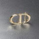 High quality solid brass 35mm Christian Dior waist belt buckle No.2