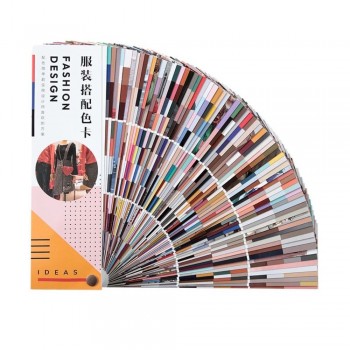 Fashion design color matching card Fashion design color matching card