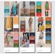 Fashion design color matching card