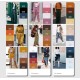 Fashion design color matching card