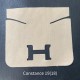 Hermes felt bag protector Hermes felt bag protector