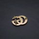High quality solid brass Double G Gucci waist belt buckle High quality solid brass Double G Gucci waist belt buckle