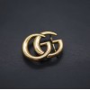 High quality solid brass Double G Gucci waist belt buckle