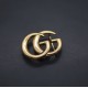 High quality solid brass Double G Gucci waist belt buckle High quality solid brass Double G Gucci waist belt buckle