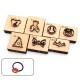 DIY hair tie 7 styles, 10pc/lot