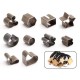 DIY hair tie 10 styles, 10pc/lot