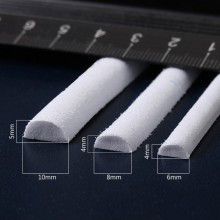 Half round sponge stiffener, 5m/lot