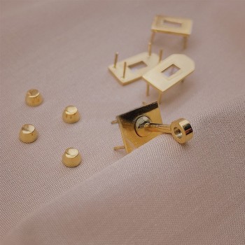 SLG-112 Hermes Kelly Twilly super mini pendant charm hardware kit and handkerchief