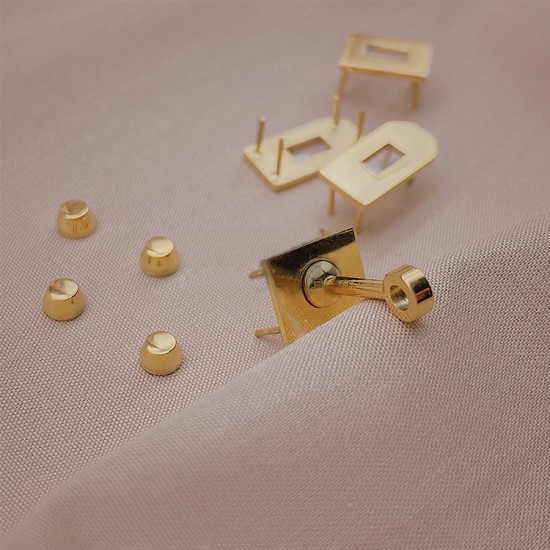 SLG-112 Hermes Kelly Twilly super mini pendant charm hardware kit and handkerchief