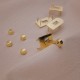 SLG-112 Hermes Kelly Twilly super mini pendant charm hardware kit and handkerchief